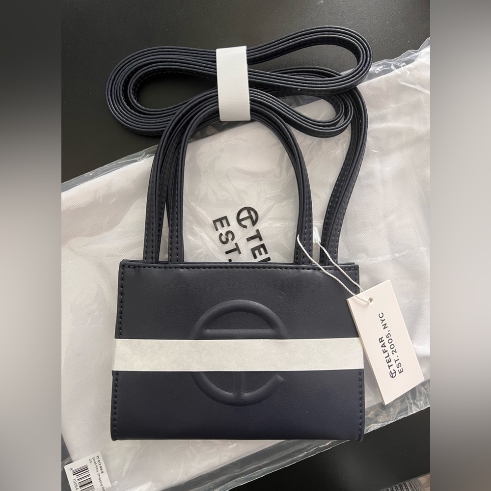 Telfar Navy Small Shopping Bag BNWT